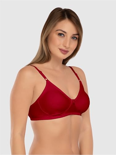 Image of Daisy DEE Women's Cotton Seamless Non-Padded Non-Wired Full Coverage T-Shirt Bra NLBLA