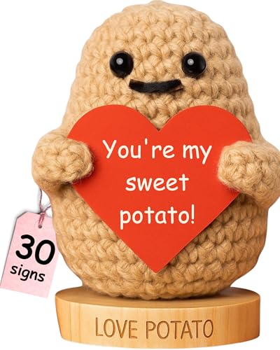 Romantic Crochet Potato