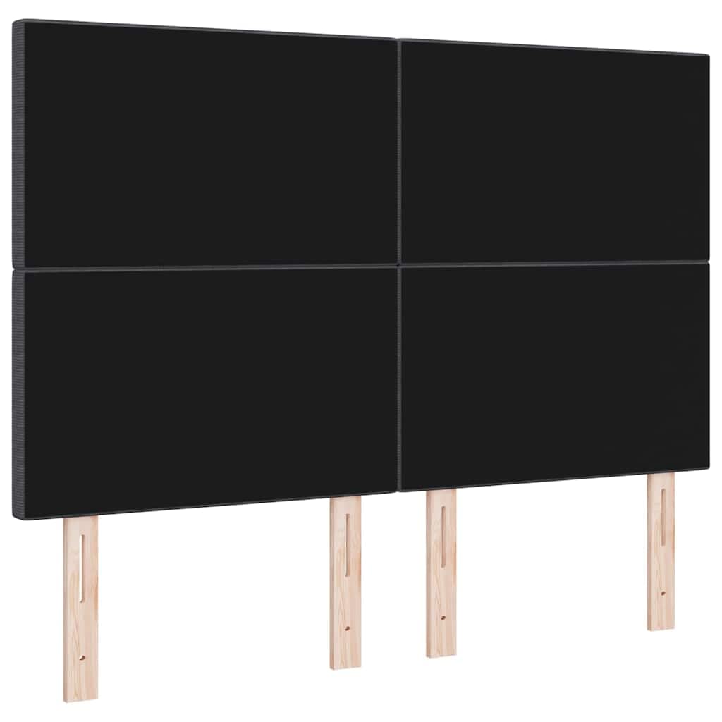 Cabecero gris oscuro de 160 cm, tejido acanalado, diseño moderno, regulable en altura 118/128 cm, estructura de madera maciza de pino, cómodo respaldo para dormitorio, habitación juvenil y