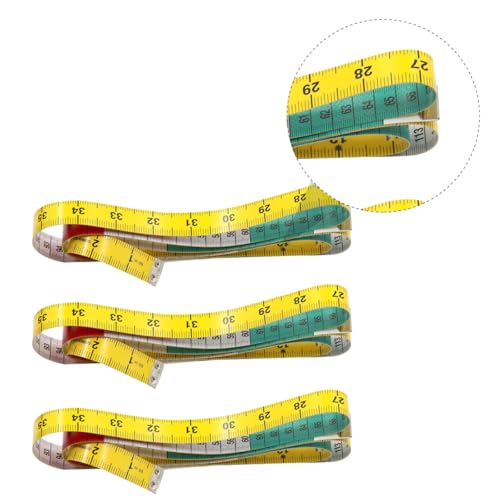 Set de 3 cintas métricas Lurrose de 150 cm precisión alta miniatura 6