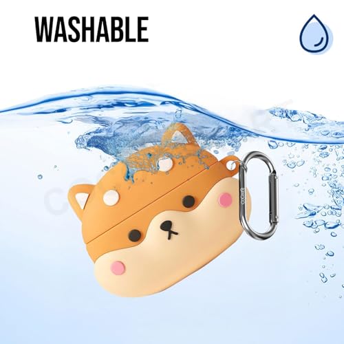 Image of Cartoon Funny Silicone Case Cover Compatible for OnePlus Buds 4 (Shiba)
