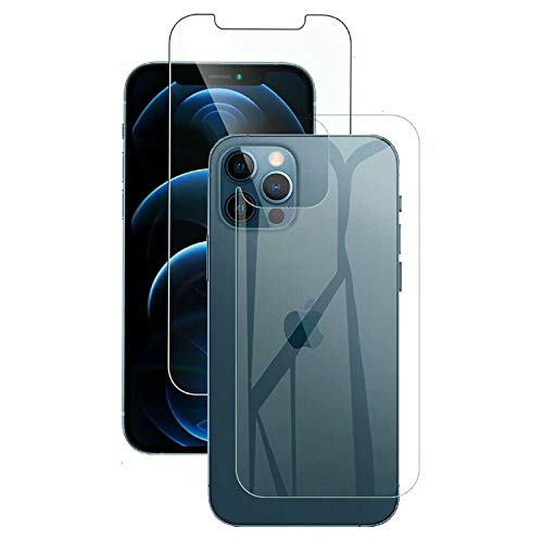 Screen Protector Compatible for iPhone 11 Pro Front Back Tempered Glass Screen Protector Anti Scratch HD Clear Front Back Screen Protector (5.8