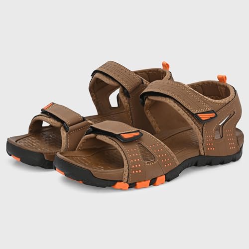 Image of Centrino Men's Phylon Sandals | Lightweight Sports Sandals with Adjustable Straps | Cushioned Comfort Outdoor & Casual Wear | Latest, Daily Use, Stylish | Durable Grip Sole Walking Sandals (9351)