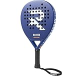 Raquex Eclipse Padel Racket – 100%, Full Carbon - Lightweight 360g, Twin Air System, Tubeless Frame, Progressing to Intermediate Padel Racquet for Women & Men - Mid-Balance