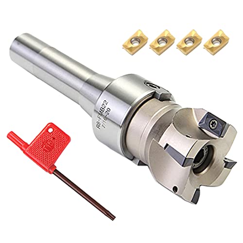 Mandrin de fraise R8 FMB22 pour surfacage stable sans vibration avec tete 400R