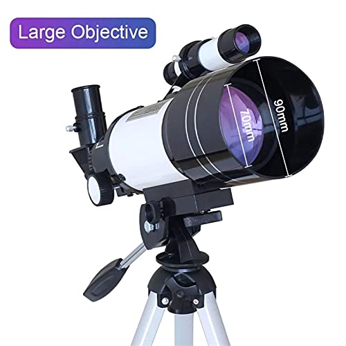 Binoculares Telescopio Astronómico 150X 70mm con Trípode miniatura 4