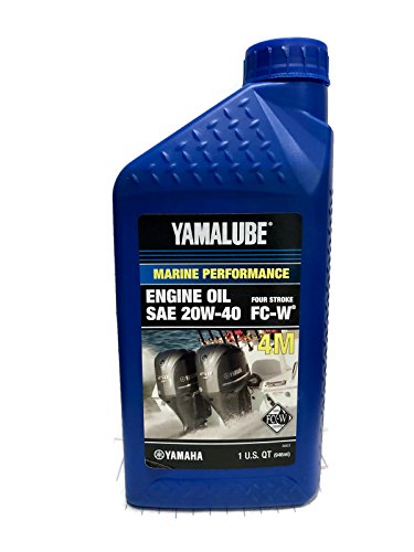 Aceite Yamalube Marine 20W40 Yamaha 1 Quart miniatura 1