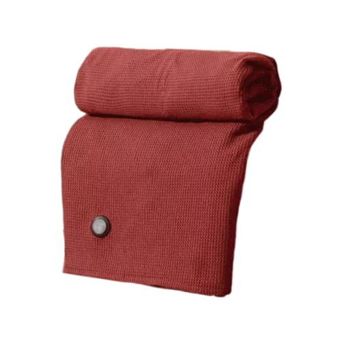 Bothyi Heated Shawl Wraps Knitted Electric Heated Blanket for Bedroom Couch Winter Home, Red