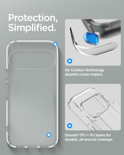 Image of Spigen Ultra Hybrid for Google Pixel 11 Pro Case, Crystal Clear