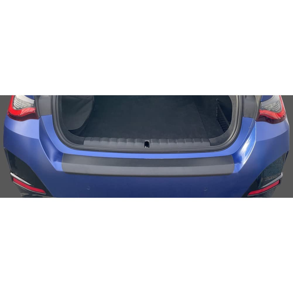 RGM Protector del Parachoques Trasero ABS Compatible con BMW i4 (G26) 'M' / M-Sport 2021- Negro