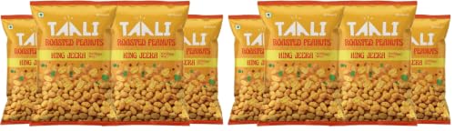 Image of Taali Roasted Peanuts - Hing Jeera |Crunchy Healthy Snacks | No Trans Fat, Gluten free, Roasted Not Fried (Pack of 8 x 140 gms)(weight may vary)