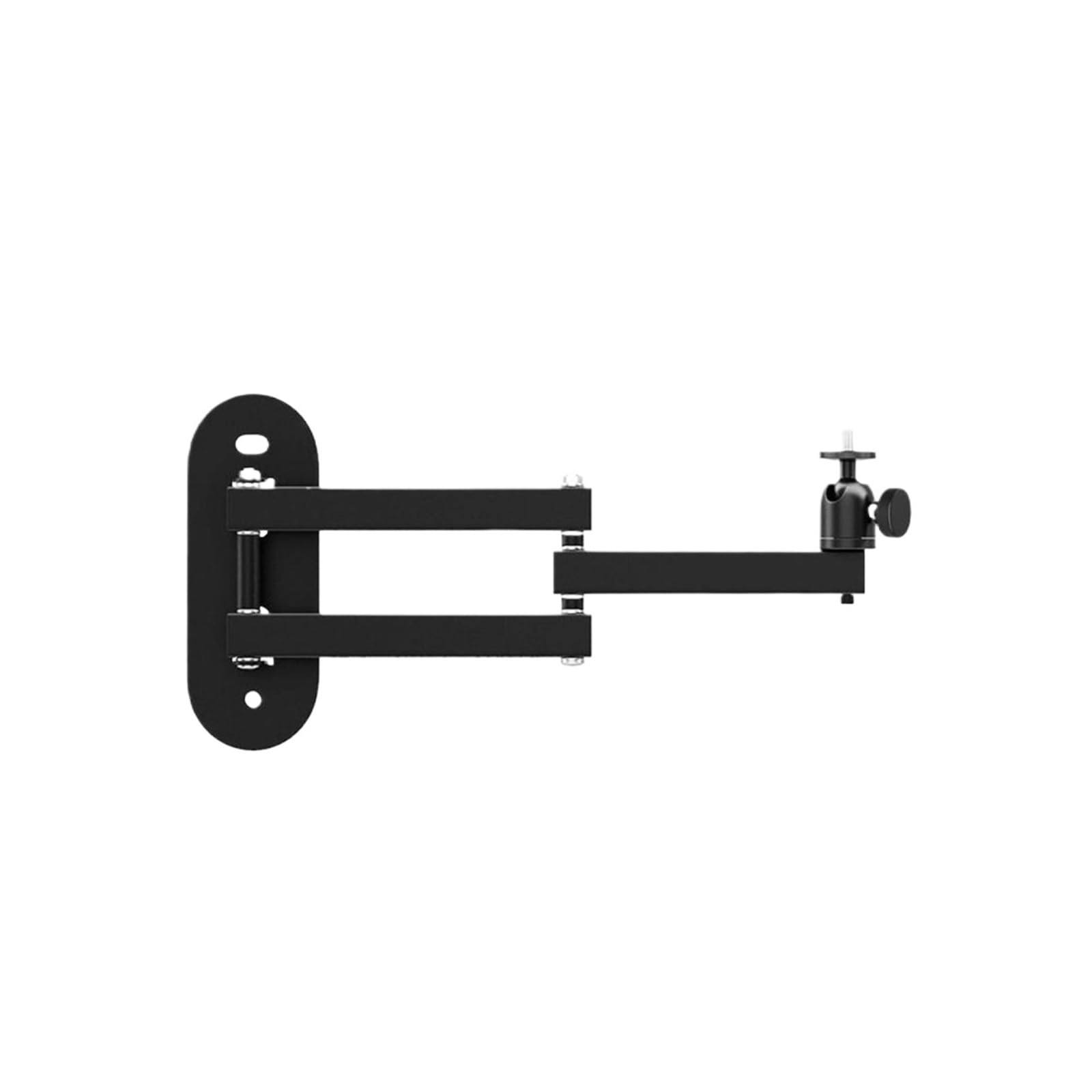 XJMJVEHKW Compatible For Universal Aluminum Alloy Projector Mount Bracket Retractable Durable Devices Holder Foldable Wall Mount for Home Bedside Hotel Office(TY-40)
