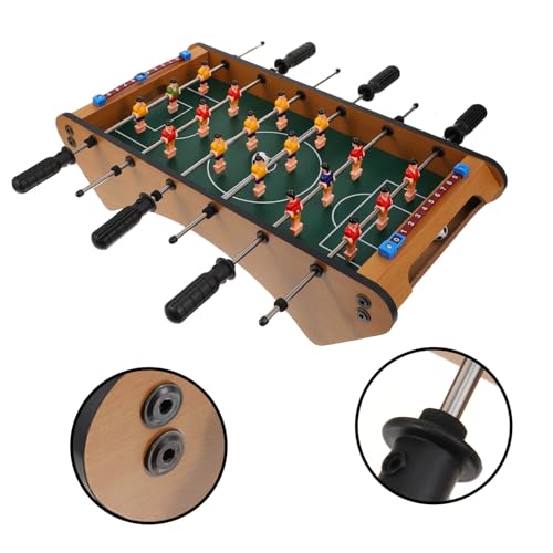 POPETPOP 1stk Tischtennis Tischfussball Eltern-Kind-fußballspiel Tischfußballspiel Fußballzubehör Kickertisch Für Bastelspielzeug Bezauberndes Fußballspiel Rostfreier Stahl Green – Bild 3