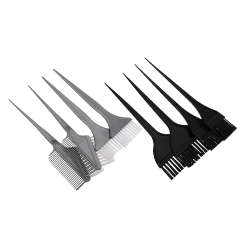 Beaupretty 8 piezas Kit de Pinceles Aplicadores para Teñir Cabello Incluye Cepillos y Peines para Mechas Herramientas Ligeras y Duraderas para DIY Casa o Salones Profesionales
