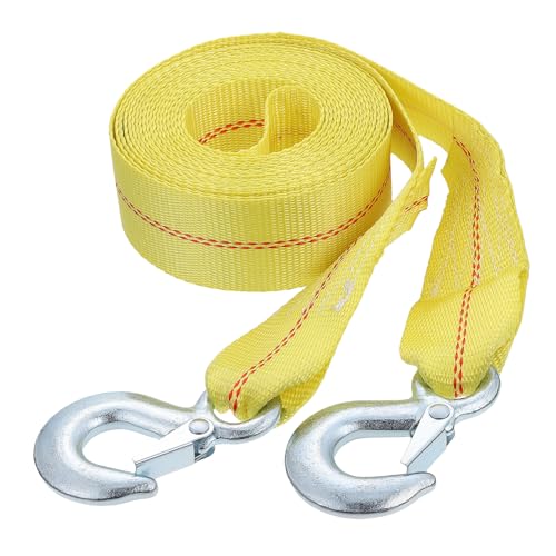 Corde de récupération 9t avec sangle de remorquage polyester pour auto