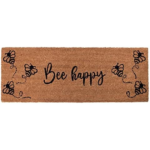 Natural Coir Door Mat with Non-Slip Backing Cover