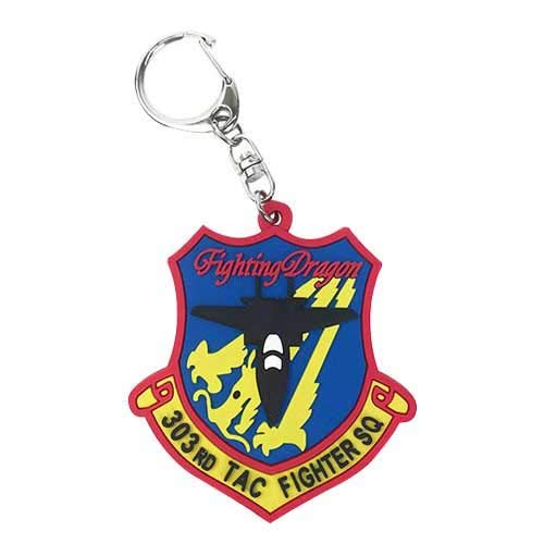 Porte-clés souple 303 Squadron Komatsu KBSK23016 multicolore