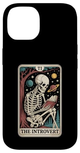The Introvert Tarot Card Indoorsy Skeleton Inrovert �X�}�z�P�[�X iPhone 14 �p