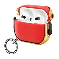 Amazon | ZENIX DESIGN TECH Airpods 第3世代 用 ケース カラビナ付き