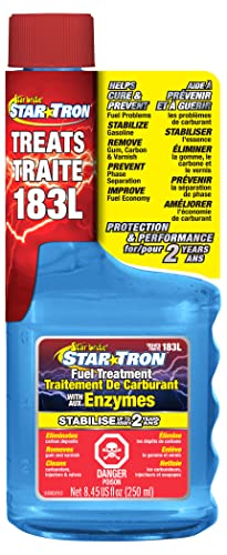 Atlas Star Tron Enzyme Fuel Treatment, Concentrated Gas Formula, 8 Ounces