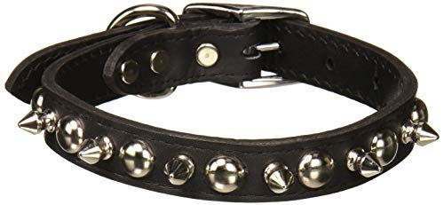 Collar con spike de piel omnipet contra tirones para paseos 2