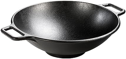Lodge p14 W3 14 pre-seasoned Cast Iron Wok