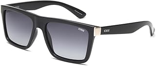 idee sunglasses| 100% UV protected | Gradient | Full Rim | Square | Men | Large | Shiny Black-Shiny Silver Polycarbonate Frame | Smoke Gradient TAC Lens-picture-50
