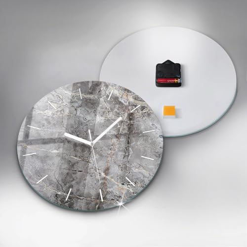 Horloge en Verre Style élégant Wallfluent Qualité Supérieure - 5