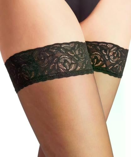 Image of FALKE Women's Shelina 12 Denier Ultra Sheer Thigh Highs, 1 Pair