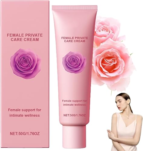 Cremas Íntimas Calmantes para Mujer, Crema Hidratante Natural para el Cuidado Privado, Loción Suave para el Cuidado Personal Diario