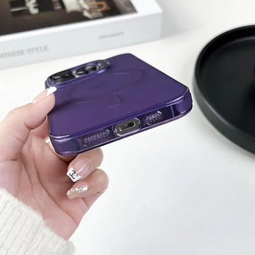 Coque magnétique iPhone 14 anti-rayure blanche réglant le problème de protection objectif