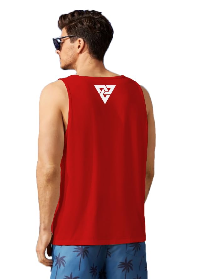 Printed Regular Fit Cotton Men's Vest