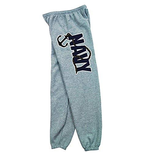 Fox Outdoor Products Navy Anchor Sweatpants, Grey, 3X-Large