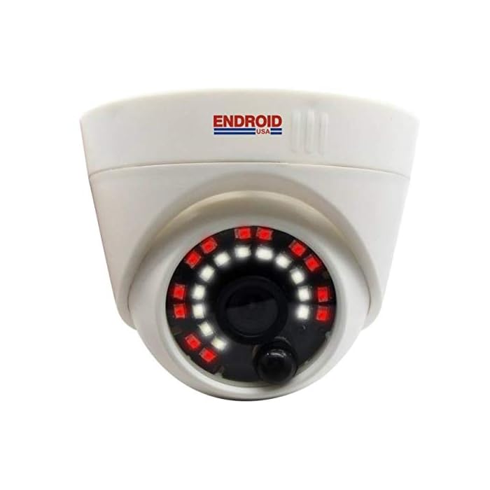 Buy Endroid 2.4MP Cosmic Full HD IR Dome Night Vision Camera, 3.6mm