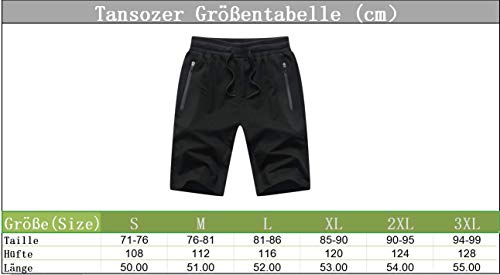 Tansozer korte broek voor heren, shorts met zakken - Image 7