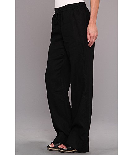 Jones New York Women's Double Needle Elastic Waist Relaxed Pant with Drawstring