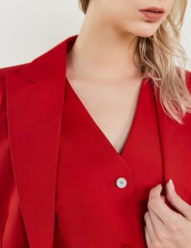 Pant Suits for Women Dressy Blazer Sets 3 Piece Suit Women Business Casual Pants Suits4