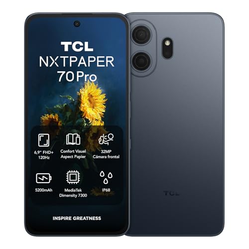 TCL NXTPAPER 70 Pro Smartphone 5G   Azul | Pantalla 6,9