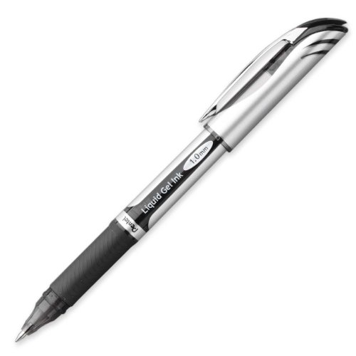Pentel EnerGel Roller Gel con Tapa Negro