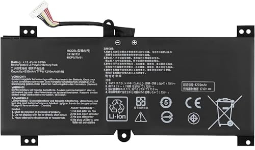 【Purchasing Note】Before you place the order, please check and confirm your laptop model, original battery model and appearance, compared with our battery image, make sure that's what you need. Especially the location of the connector and the cable length (long or short).
