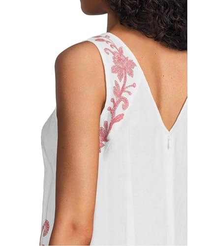 Johnny Was Womens Double V-Neck Tank Dress- Alycia4