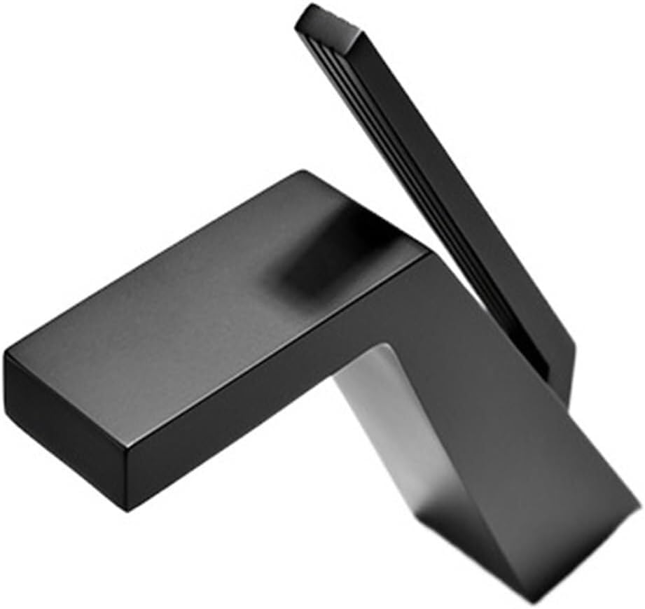 Robinet de cuisine haut de gamme noir chrome pour une installation sur évier