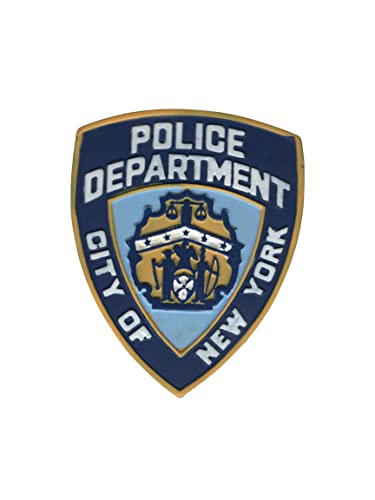 Imán decorativo NYPD City of New York rectangular miniatura 1