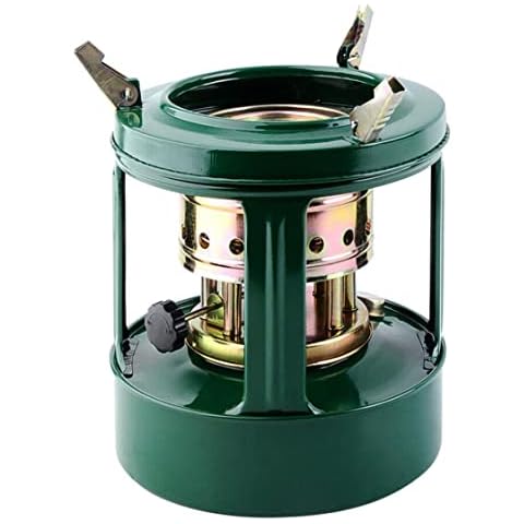 Jeorywoet Kerosene Stove Small Kerosene Stove Adjustable Firepower Water Stove Outdoor Cooker Camping Oil Heaters, Petroleum Stove Cover