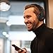 immagine 6JIUHUFH Bluetooth 4.2 Cuffie Wireless Pieghevole con Microfono Incorporato/Lettore MP3/Radio FM/Auricolari comodi, Supporta la Modalità di Chiamata a Mani Libere/PC/Cellulare (Nero)