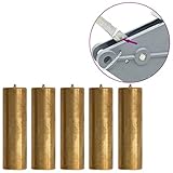 Material: Messing vidaXL 5x Scherstift für 800kg Seilzug Greifzug Forst Seilwinde Winde Scherstifte Ersatzscherstift Ersatzscherstifte Messing Golden