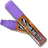 Chalk Ink Bold Wet Wipe Marker, 15 mm, Grape Jelly