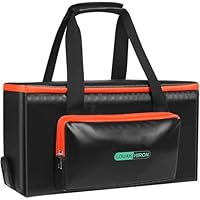 Ebike Akkutasche, 8 Schichten Brandschutz, Feuerfeste Akkutasche bis 2200 °C, Wasserdicht, Explosionsgeschützt, Lipo-sichere Tasche für Lagerung