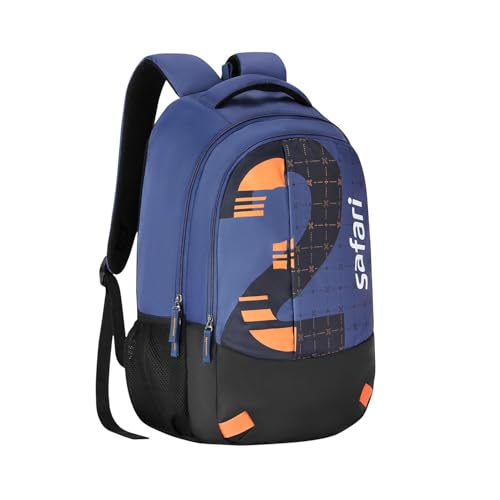 Image of Safari Velocity 16 Casual Backpack, 2 Compartments with Side and Front Pocket, Padded Back & Shoulders, 32L,