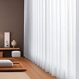 唐土工房 レースカーテン 透けない 2枚組 丈245cm 幅100cm レースカーテン 夜も外から見えにくい 遮光レース UVカット 遮像 日焼け対策 省エネ 遮熱 断熱 保温 目隠し 柔らかい アジャスターフック付き 出窓 小窓 子供部屋 一人暮らし プライバシ おしゃれ シンプル 洗える 北欧 無地 可愛い 白